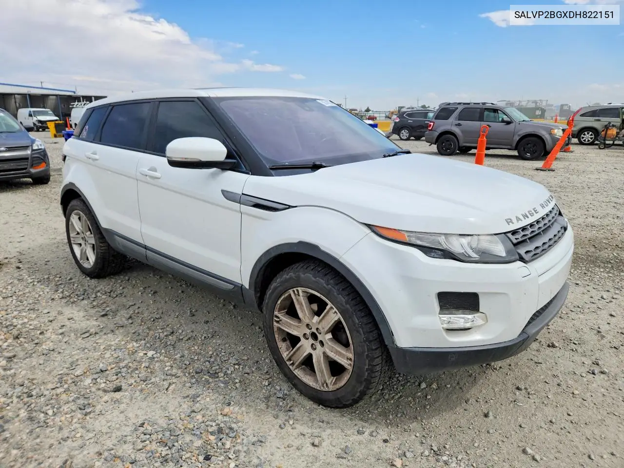 2013 Land Rover Range Rover Evoque Pure Plus VIN: SALVP2BGXDH822151 Lot: 56740236