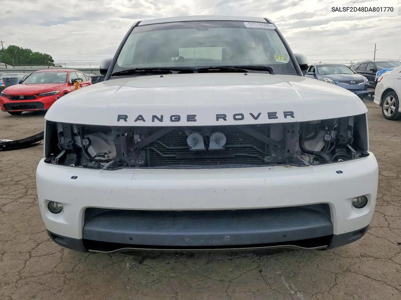 2013 Land Rover Range Rover Sport Hse VIN: SALSF2D48DA801770 Lot: 56816596