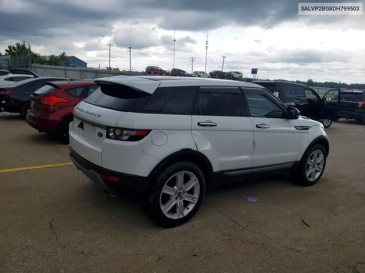 2013 Land Rover Range Rover Evoque Pure Plus VIN: SALVP2BG8DH799503 Lot: 57114896