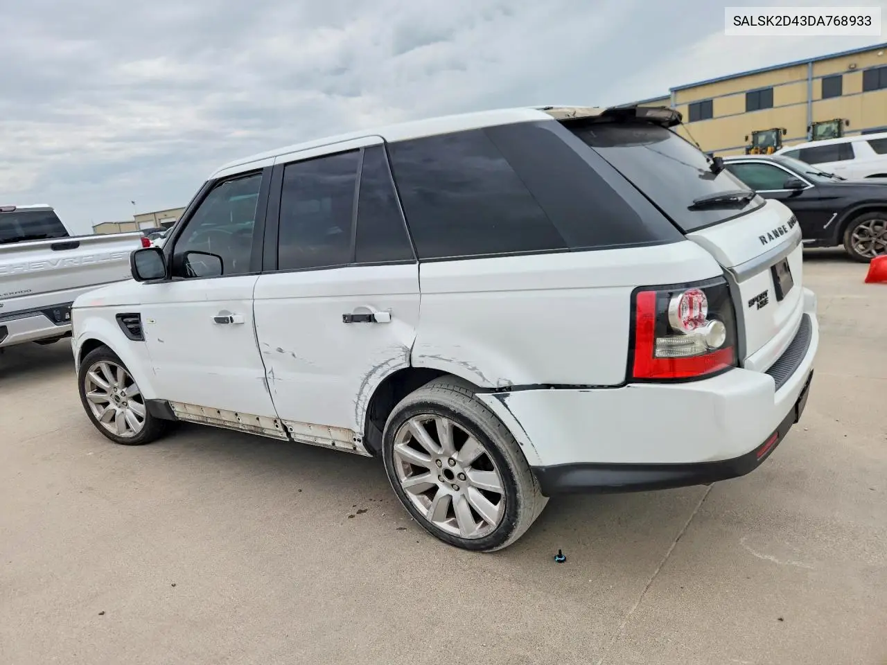 2013 Land Rover Range Rover Sport Hse Luxury VIN: SALSK2D43DA768933 Lot: 57910396