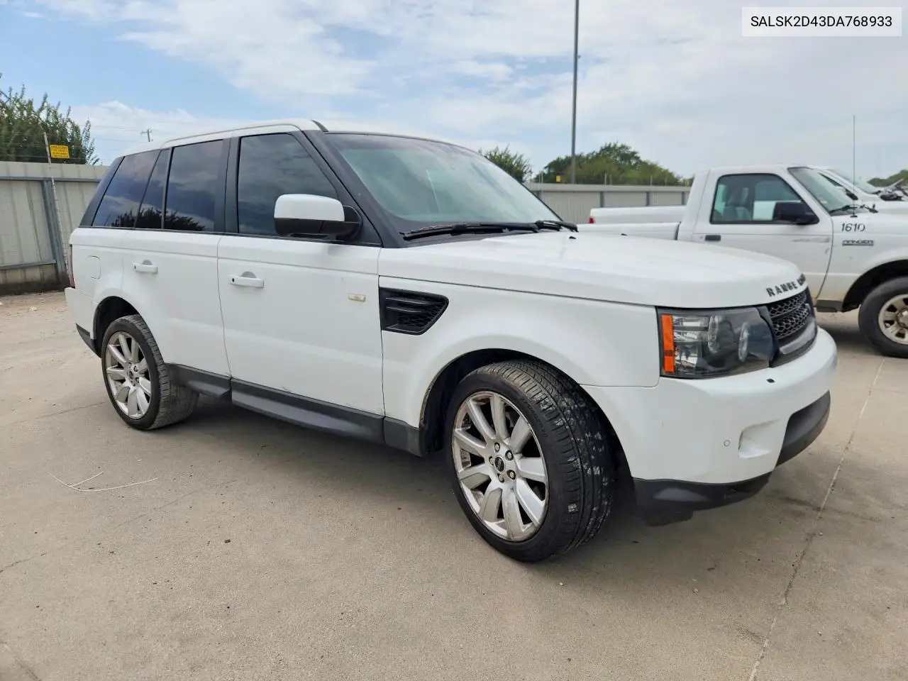 2013 Land Rover Range Rover Sport Hse Luxury VIN: SALSK2D43DA768933 Lot: 57910396
