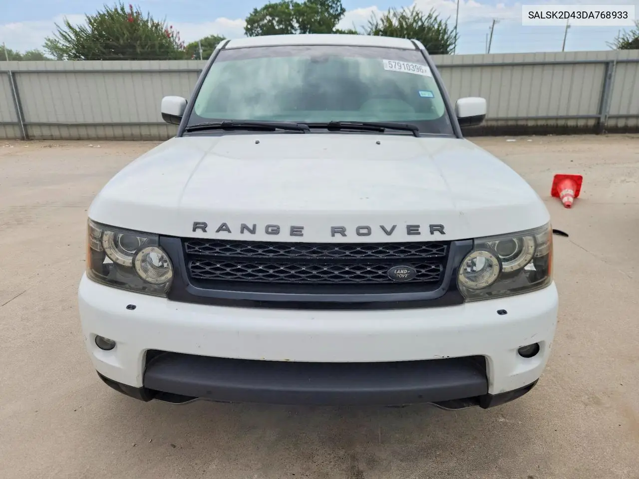 2013 Land Rover Range Rover Sport Hse Luxury VIN: SALSK2D43DA768933 Lot: 57910396