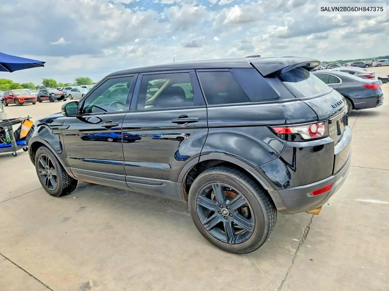 2013 Land Rover Range Rover Evoque Pure VIN: SALVN2BG6DH847375 Lot: 58019896