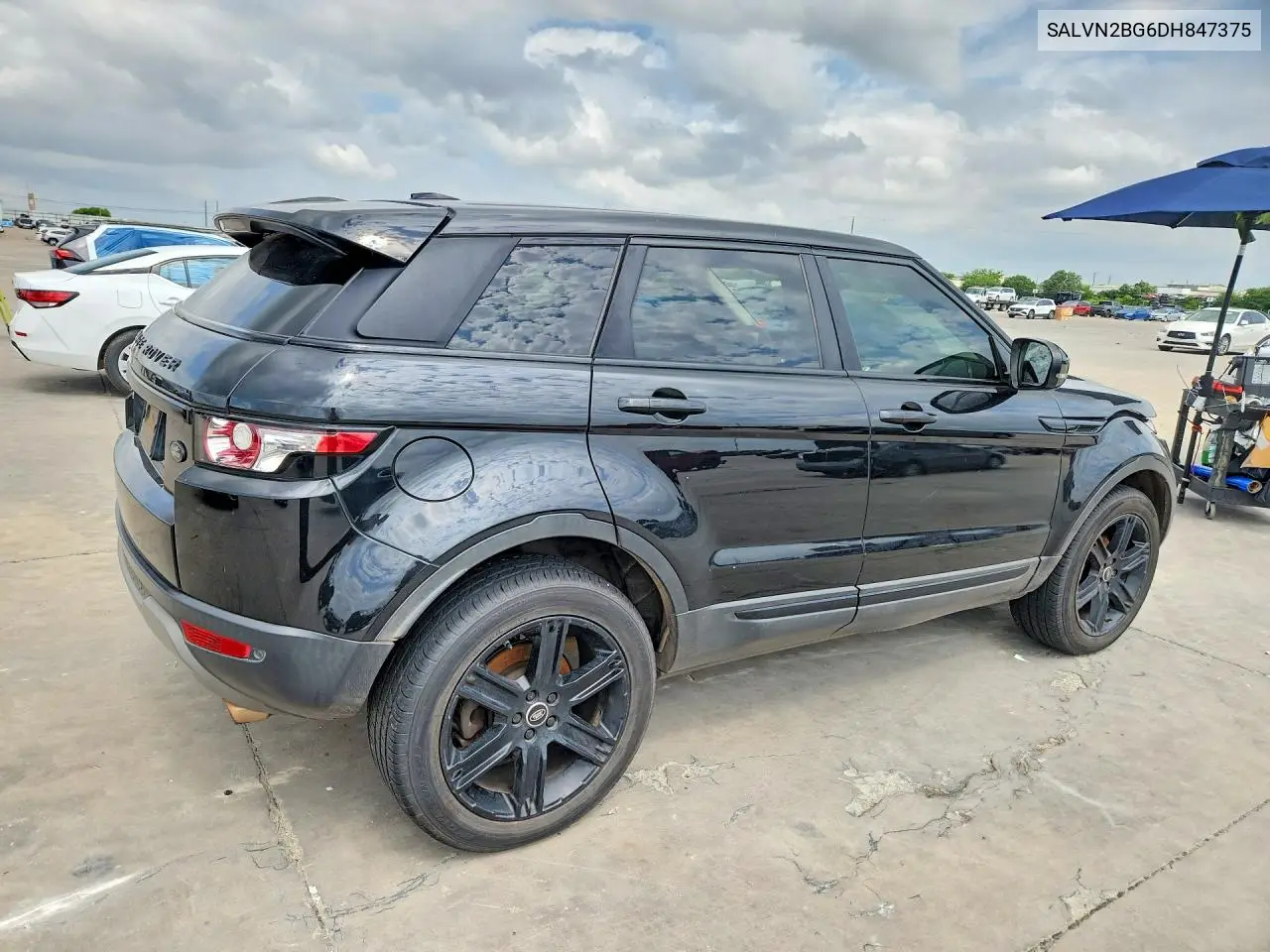 2013 Land Rover Range Rover Evoque Pure VIN: SALVN2BG6DH847375 Lot: 58019896