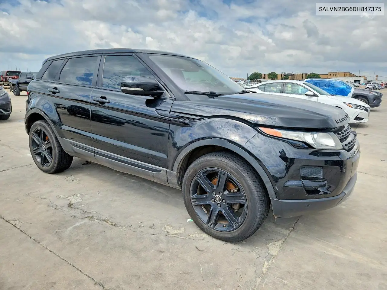2013 Land Rover Range Rover Evoque Pure VIN: SALVN2BG6DH847375 Lot: 58019896