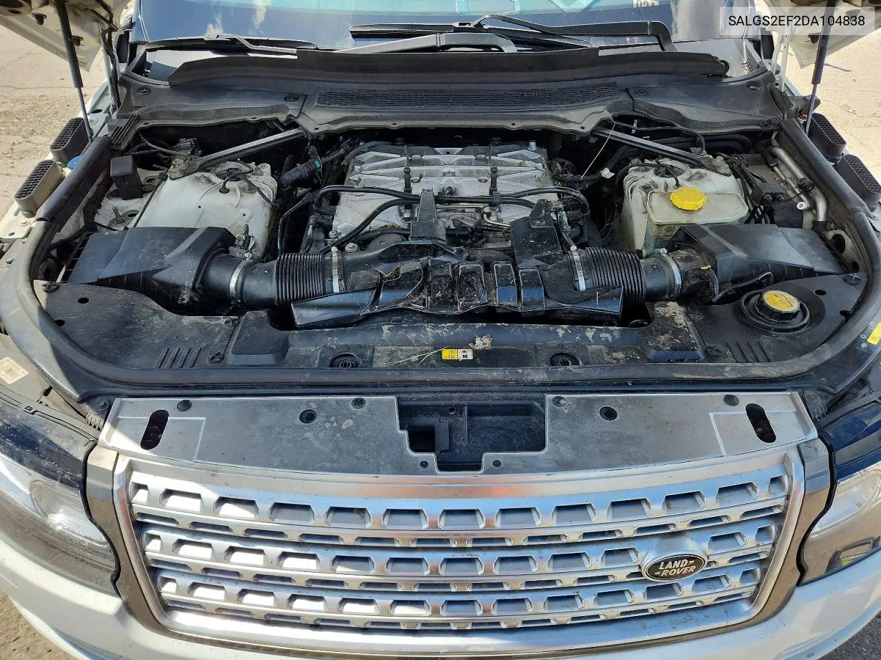 2013 Land Rover Range Rover Supercharged VIN: SALGS2EF2DA104838 Lot: 58486666