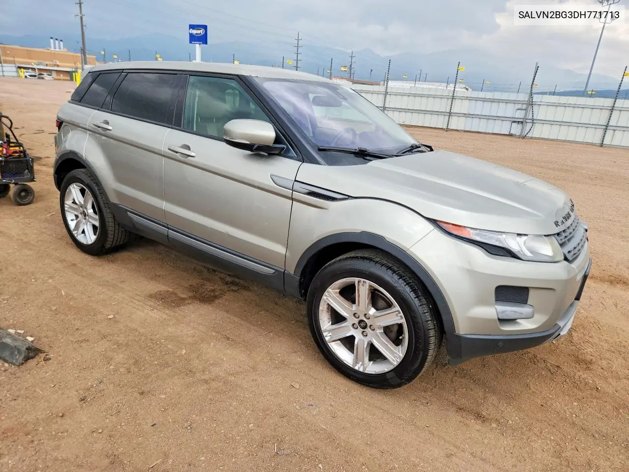 2013 Land Rover Range Rover Evoque Pure VIN: SALVN2BG3DH771713 Lot: 58802306