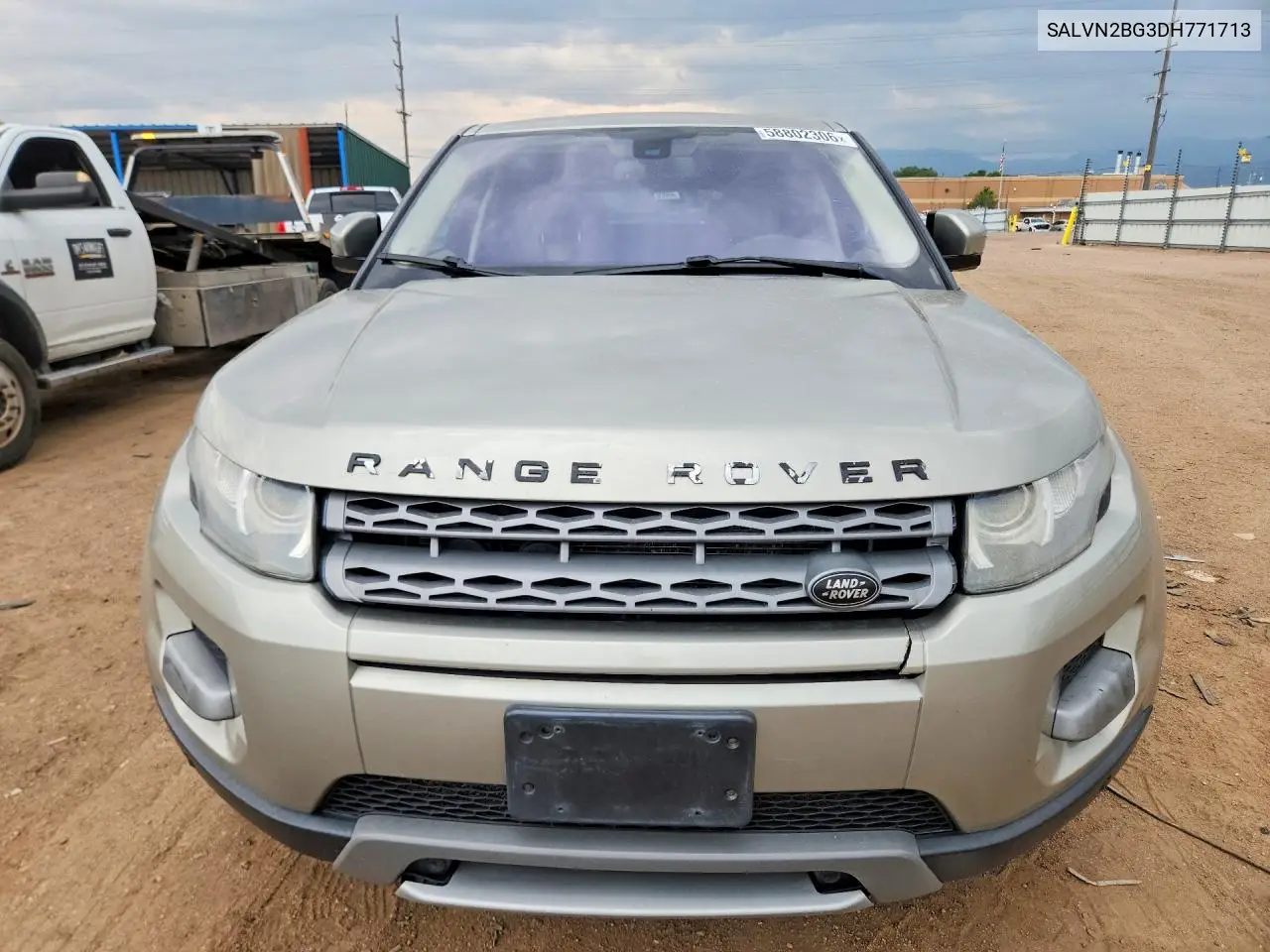 2013 Land Rover Range Rover Evoque Pure VIN: SALVN2BG3DH771713 Lot: 58802306