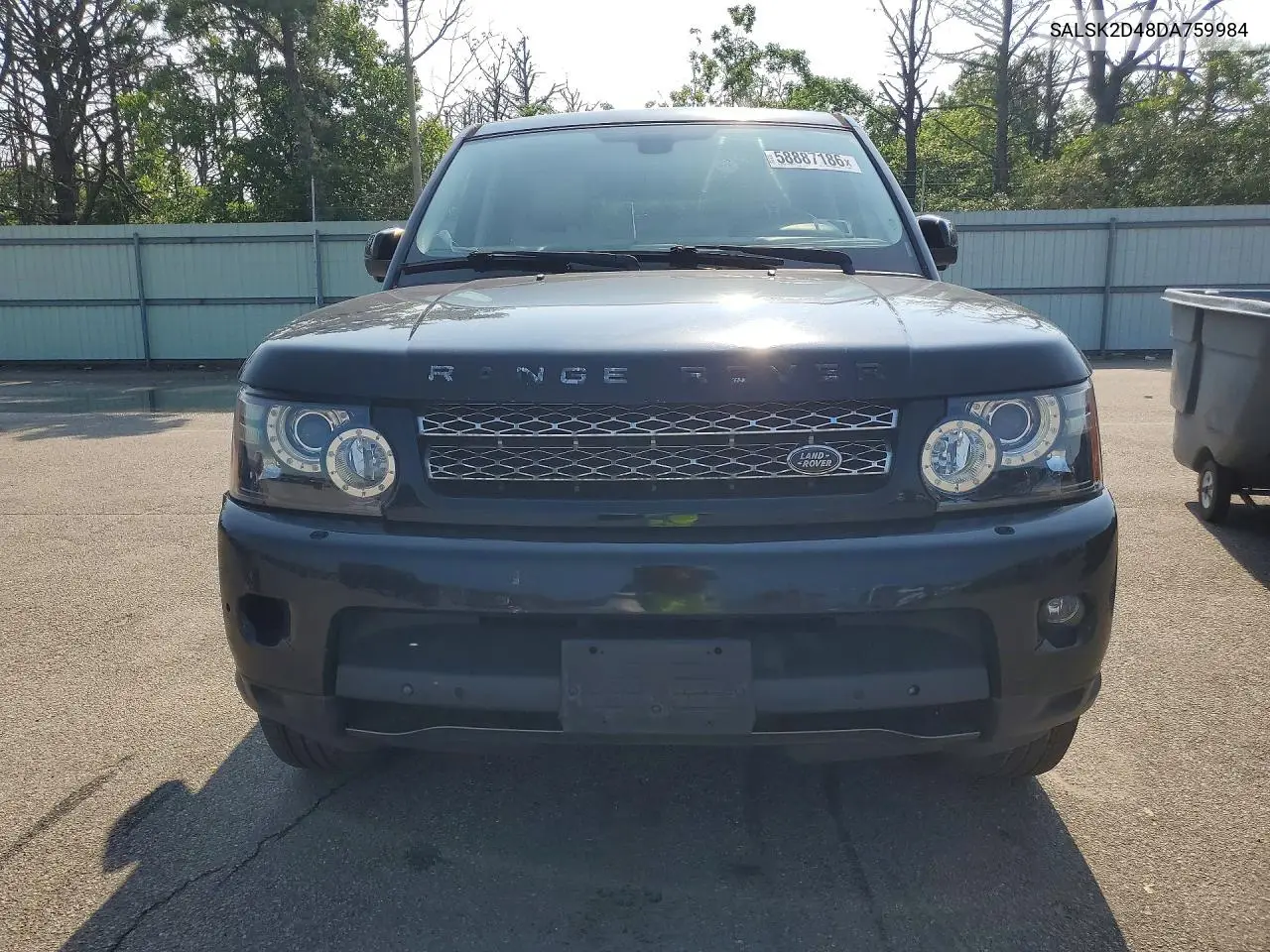 2013 Land Rover Range Rover Sport Hse Luxury VIN: SALSK2D48DA759984 Lot: 58887186