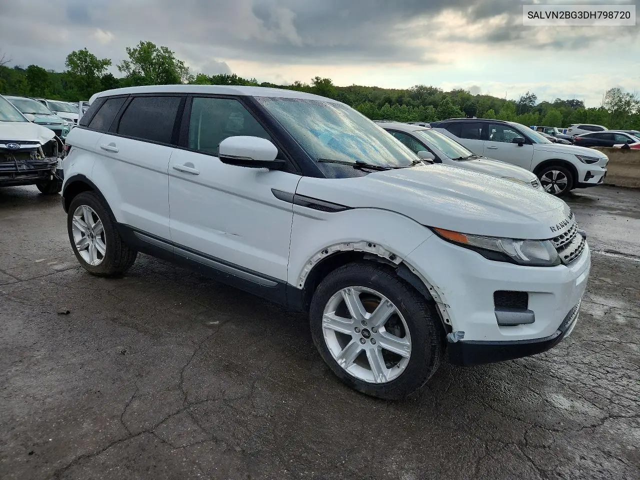2013 Land Rover Range Rover Evoque Pure VIN: SALVN2BG3DH798720 Lot: 58926526