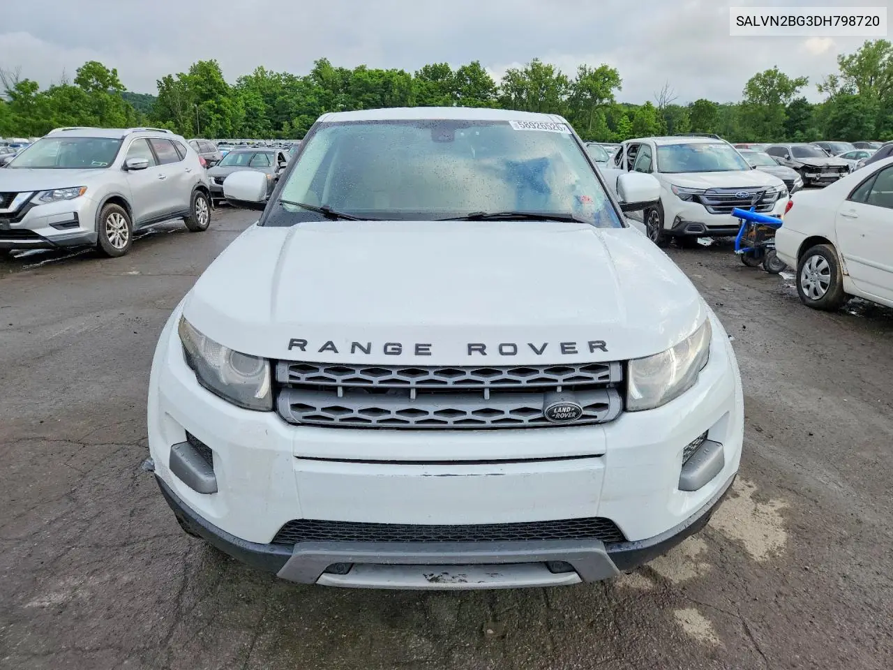 2013 Land Rover Range Rover Evoque Pure VIN: SALVN2BG3DH798720 Lot: 58926526