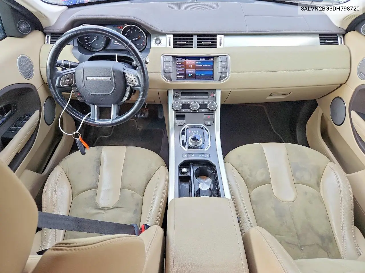 2013 Land Rover Range Rover Evoque Pure VIN: SALVN2BG3DH798720 Lot: 58926526