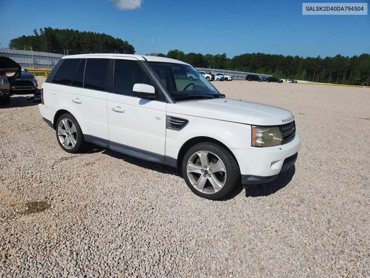 2013 Land Rover Range Rover Sport Hse Luxury VIN: SALSK2D40DA794504 Lot: 59200456