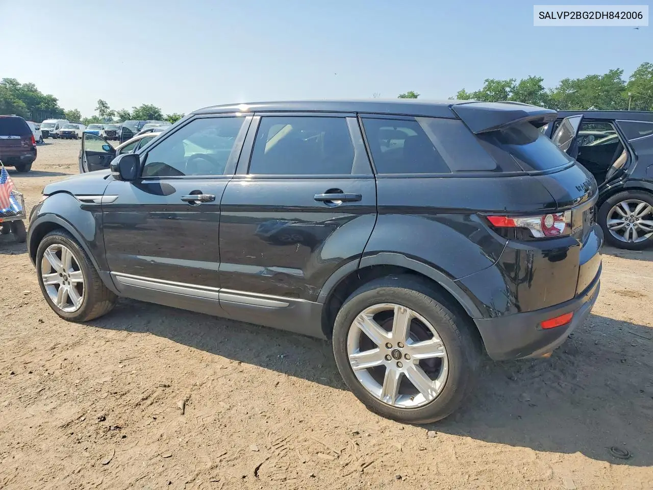 2013 Land Rover Range Rover Evoque Pure Plus VIN: SALVP2BG2DH842006 Lot: 59542396