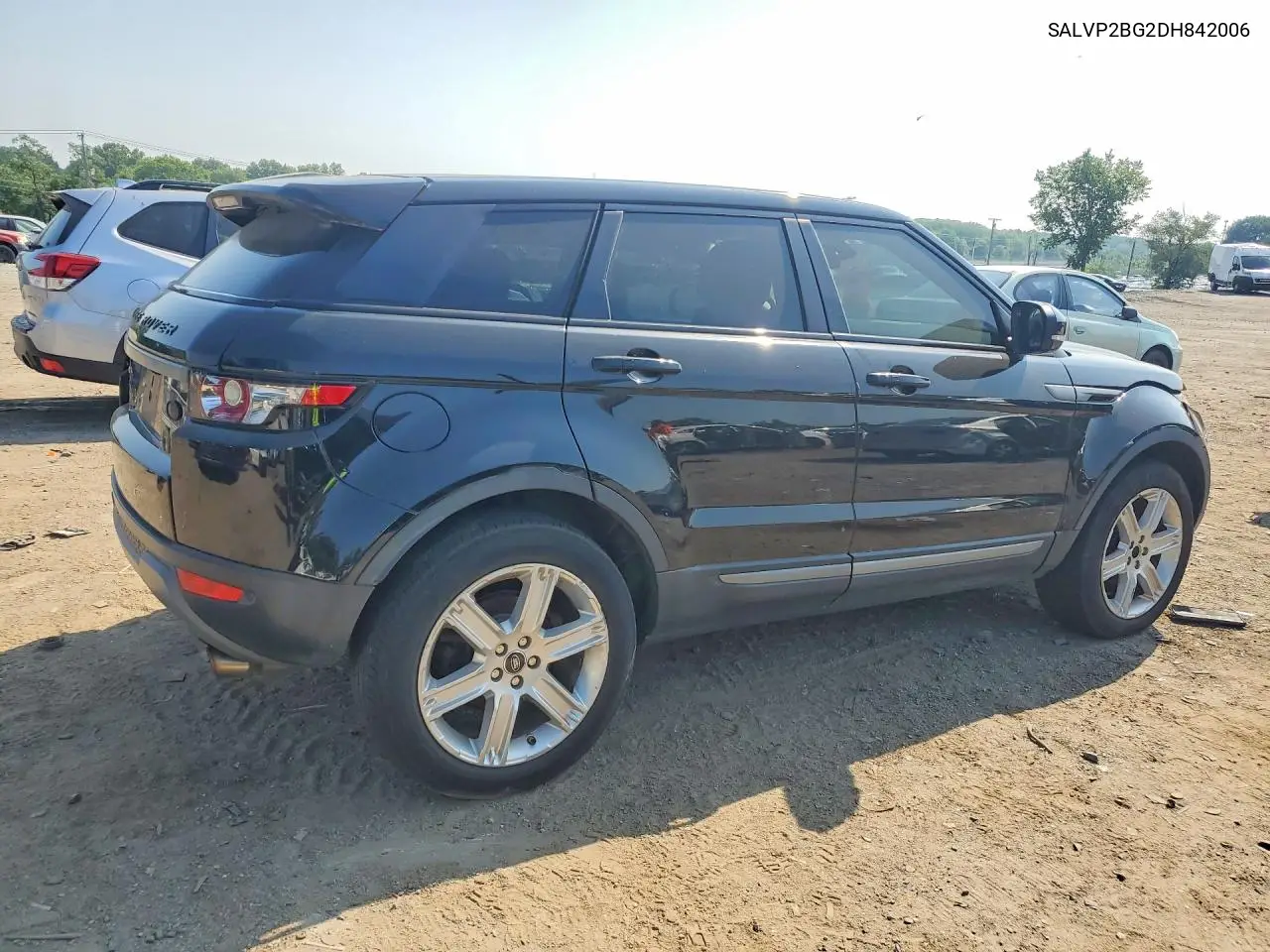2013 Land Rover Range Rover Evoque Pure Plus VIN: SALVP2BG2DH842006 Lot: 59542396