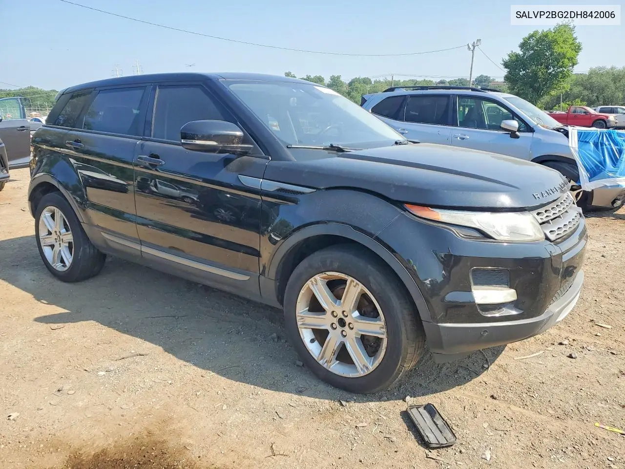 2013 Land Rover Range Rover Evoque Pure Plus VIN: SALVP2BG2DH842006 Lot: 59542396