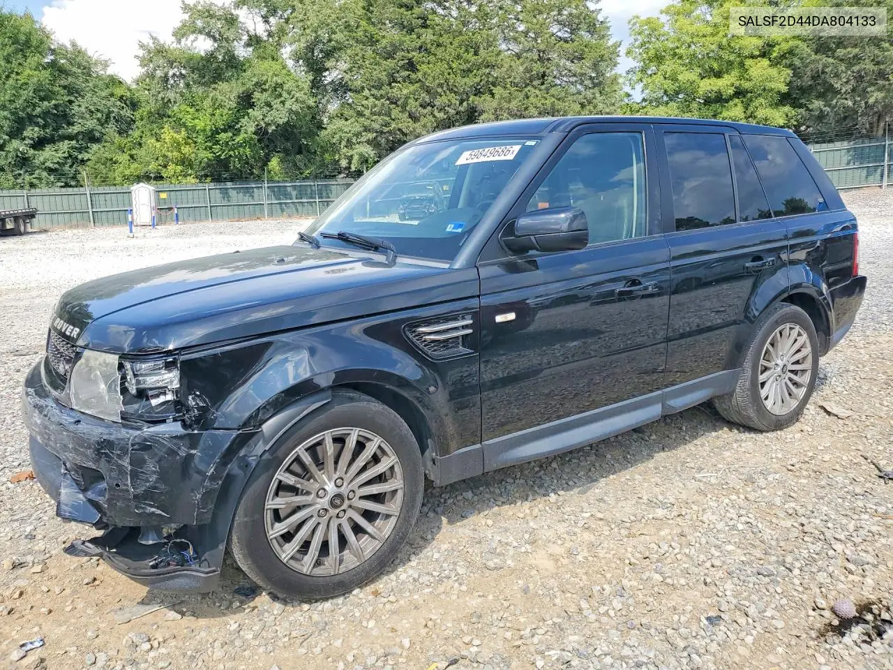 2013 Land Rover Range Rover Sport Hse VIN: SALSF2D44DA804133 Lot: 59849686