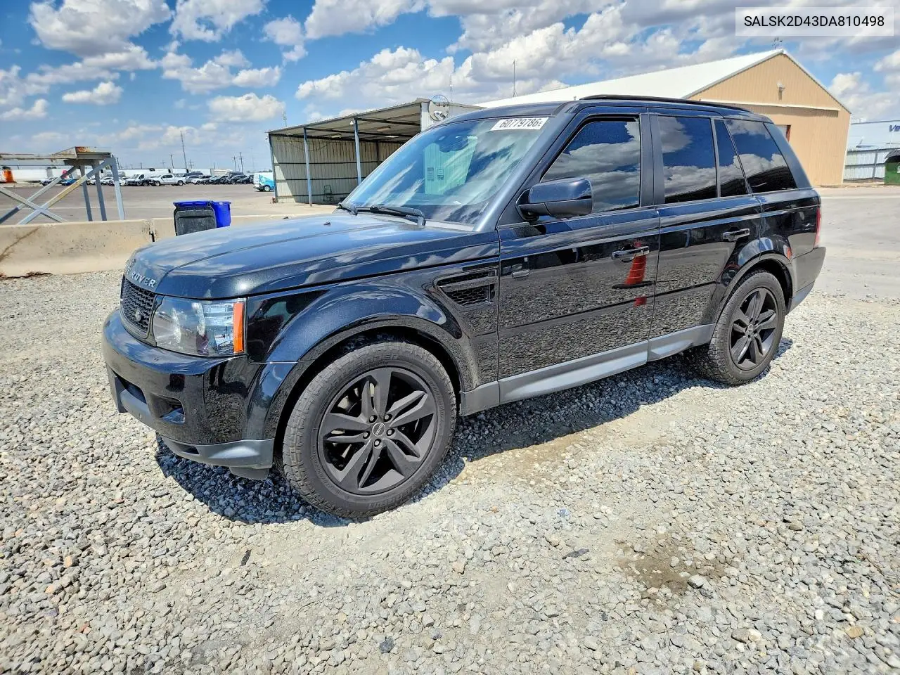 2013 Land Rover Range Rover Sport Hse Luxury VIN: SALSK2D43DA810498 Lot: 60779786