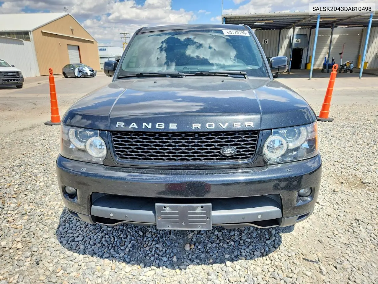 2013 Land Rover Range Rover Sport Hse Luxury VIN: SALSK2D43DA810498 Lot: 60779786