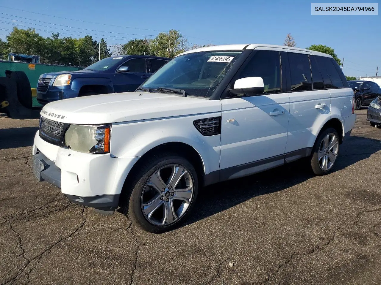 2013 Land Rover Range Rover Sport Hse Luxury VIN: SALSK2D45DA794966 Lot: 61025996