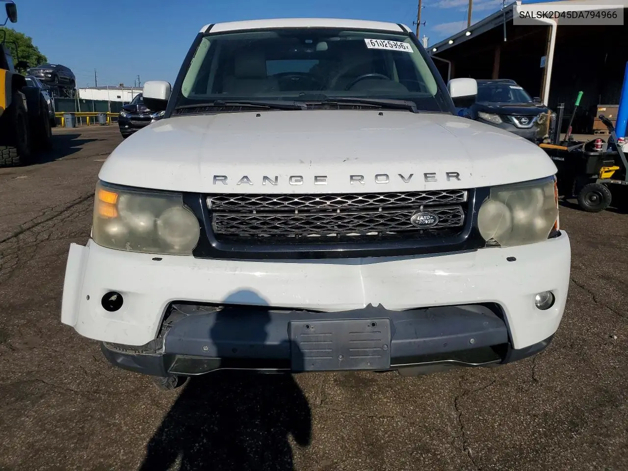 2013 Land Rover Range Rover Sport Hse Luxury VIN: SALSK2D45DA794966 Lot: 61025996