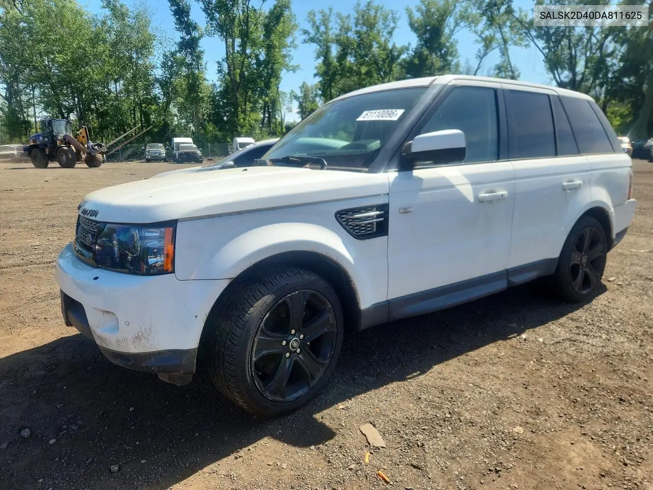 2013 Land Rover Range Rover Sport Hse Luxury VIN: SALSK2D40DA811625 Lot: 61110096