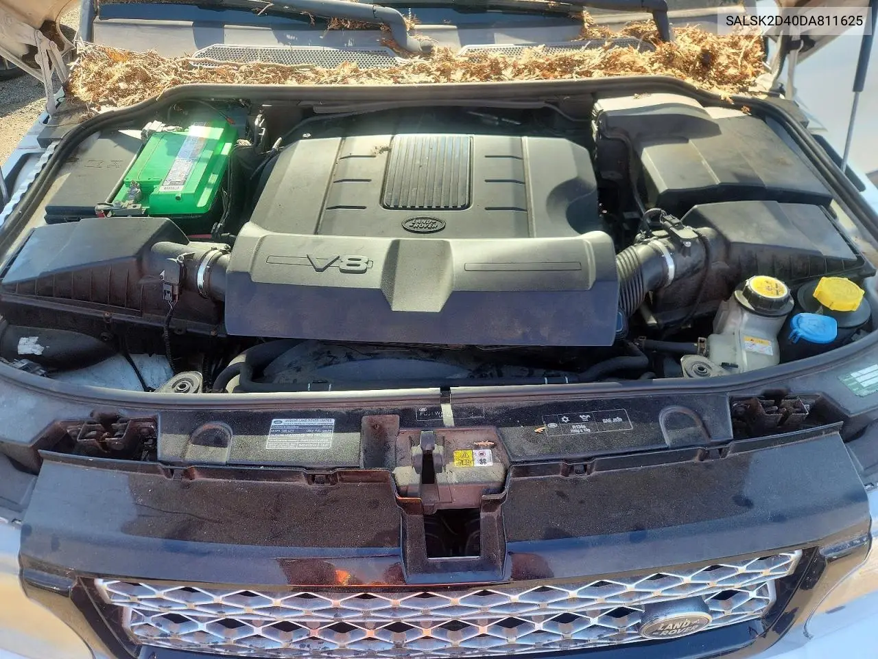 2013 Land Rover Range Rover Sport Hse Luxury VIN: SALSK2D40DA811625 Lot: 61110096