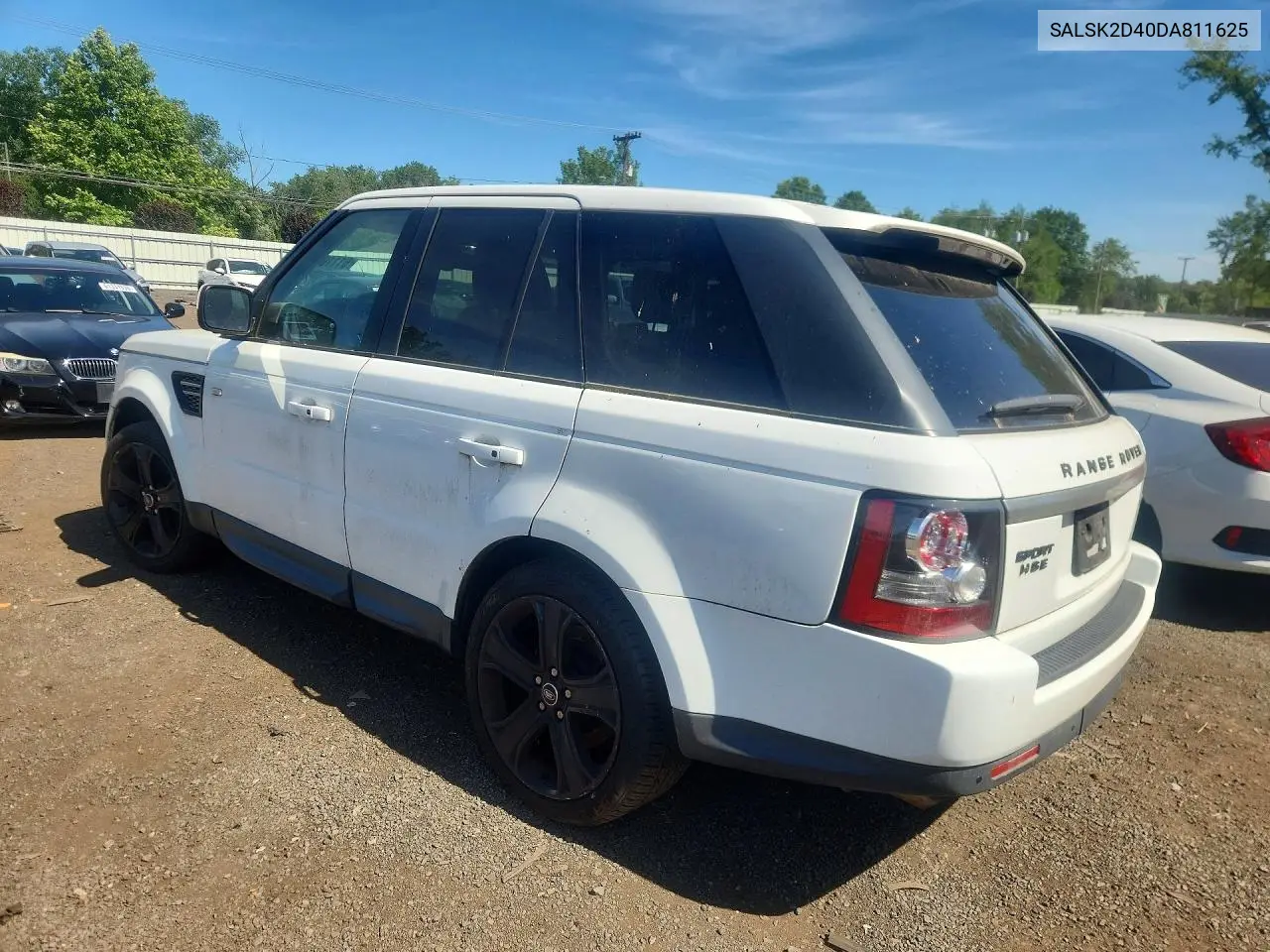 2013 Land Rover Range Rover Sport Hse Luxury VIN: SALSK2D40DA811625 Lot: 61110096