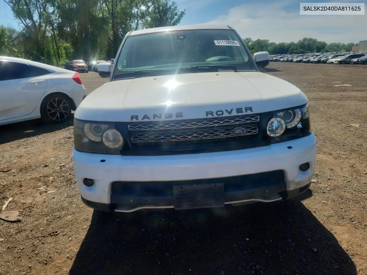 2013 Land Rover Range Rover Sport Hse Luxury VIN: SALSK2D40DA811625 Lot: 61110096