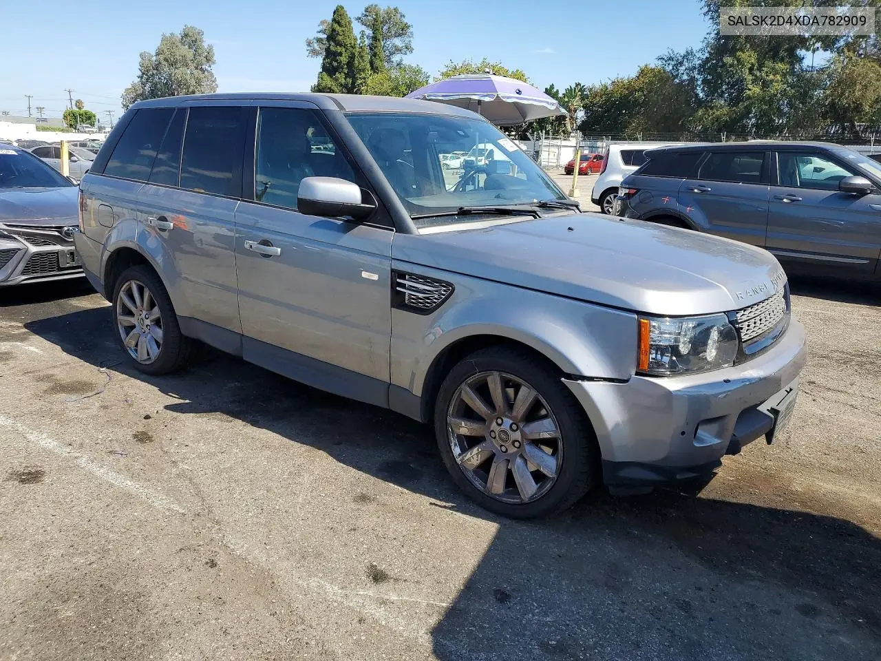 2013 Land Rover Range Rover Sport Hse Luxury VIN: SALSK2D4XDA782909 Lot: 61802876