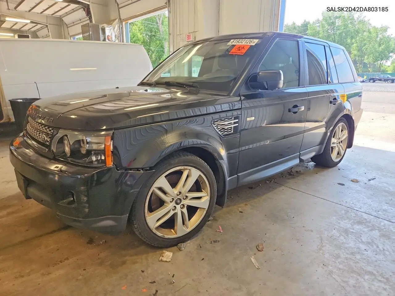 2013 Land Rover Range Rover Sport Hse Luxury VIN: SALSK2D42DA803185 Lot: 61932126