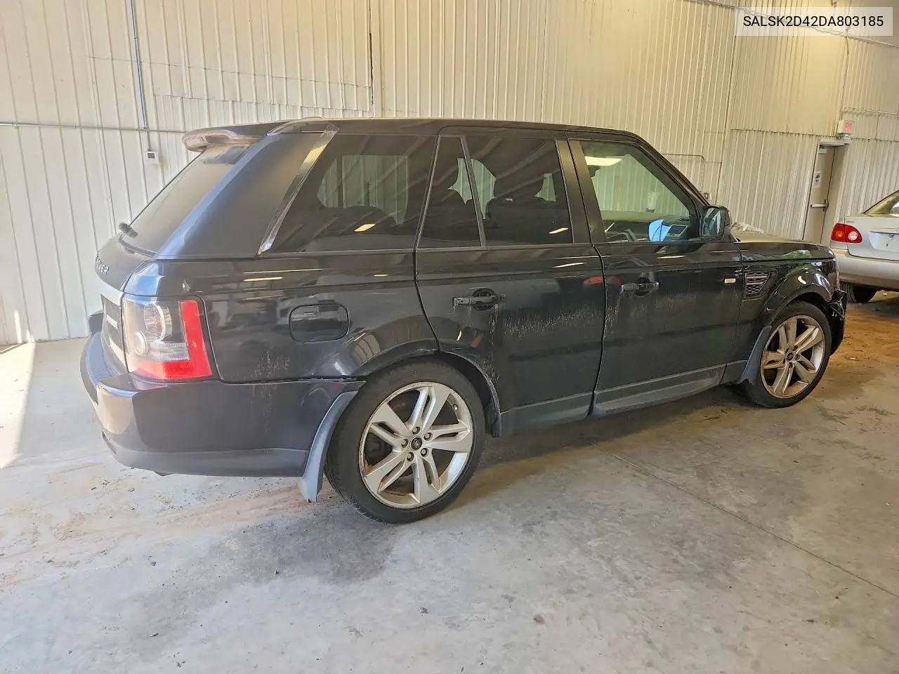 2013 Land Rover Range Rover Sport Hse Luxury VIN: SALSK2D42DA803185 Lot: 61932126