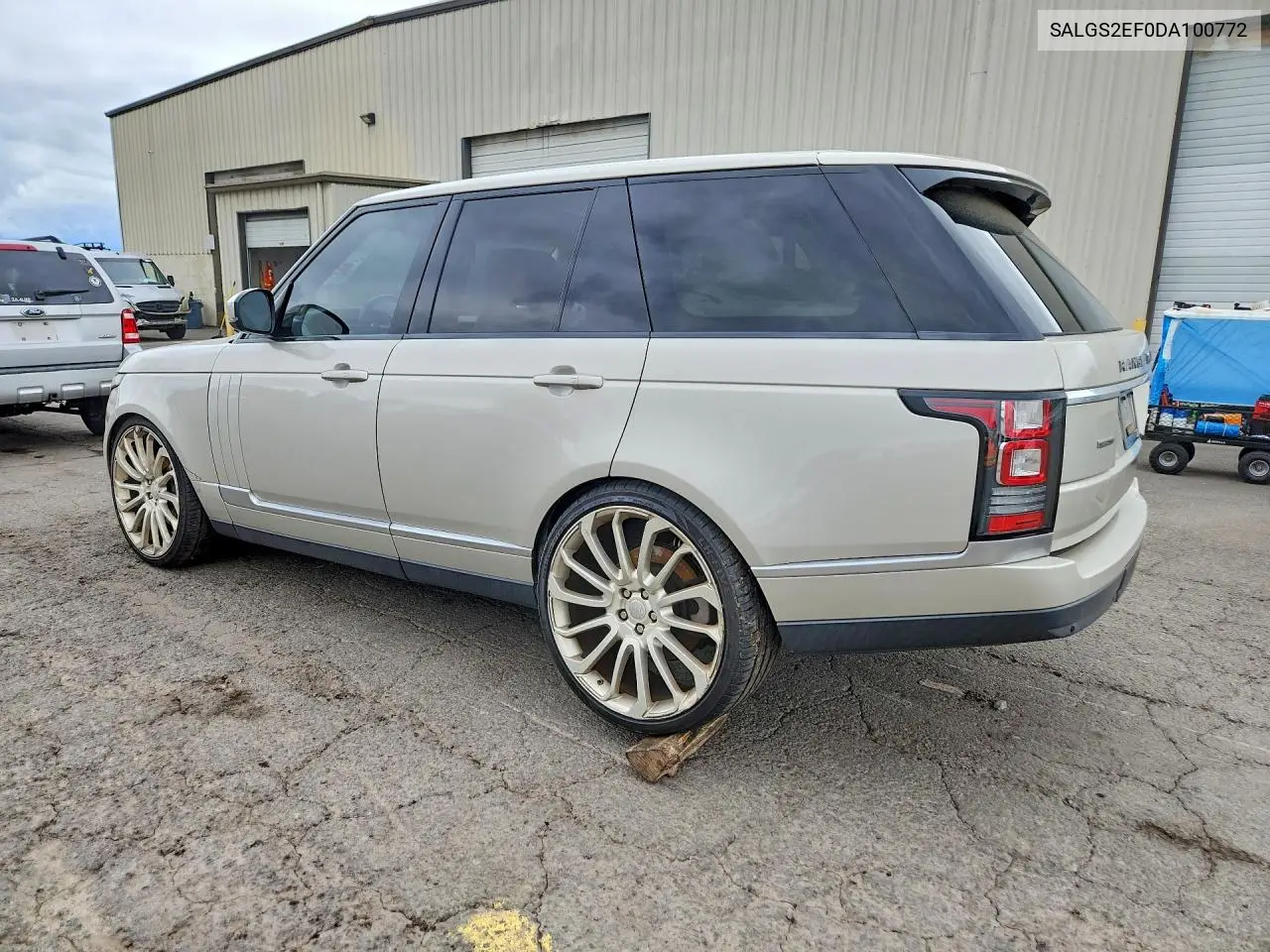 2013 Land Rover Range Rover Supercharged VIN: SALGS2EF0DA100772 Lot: 85613665