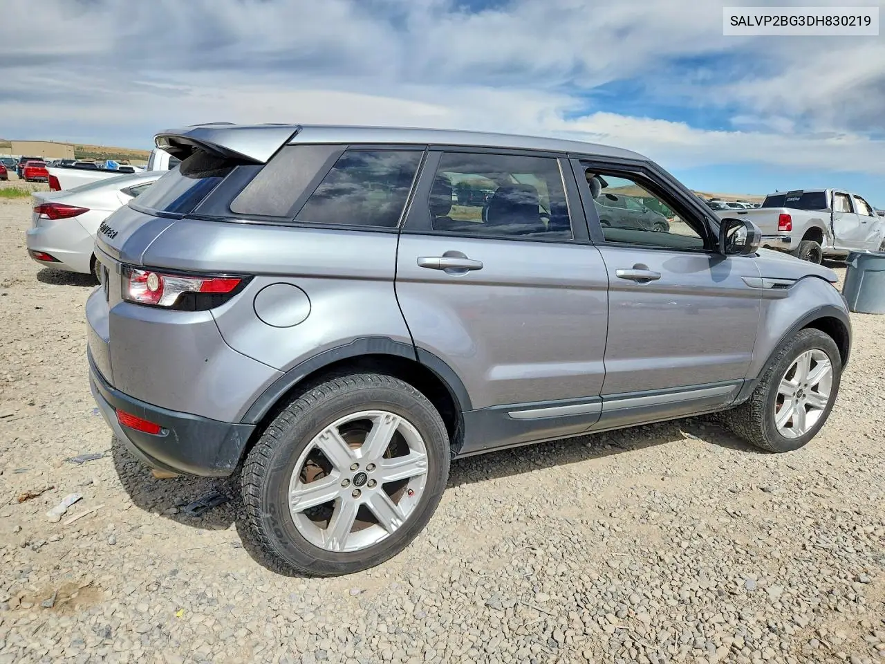 2013 Land Rover Range Rover Evoque Pure Plus VIN: SALVP2BG3DH830219 Lot: 85628795