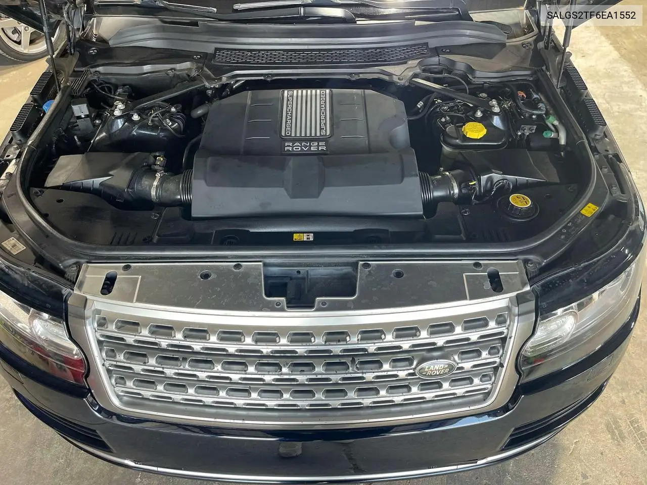 2014 Land Rover Range Rover Supercharged VIN: SALGS2TF6EA155229 Lot: 50856436