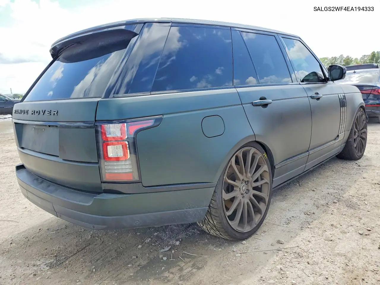 2014 Land Rover Range Rover Hse VIN: SALGS2WF4EA194333 Lot: 51233126