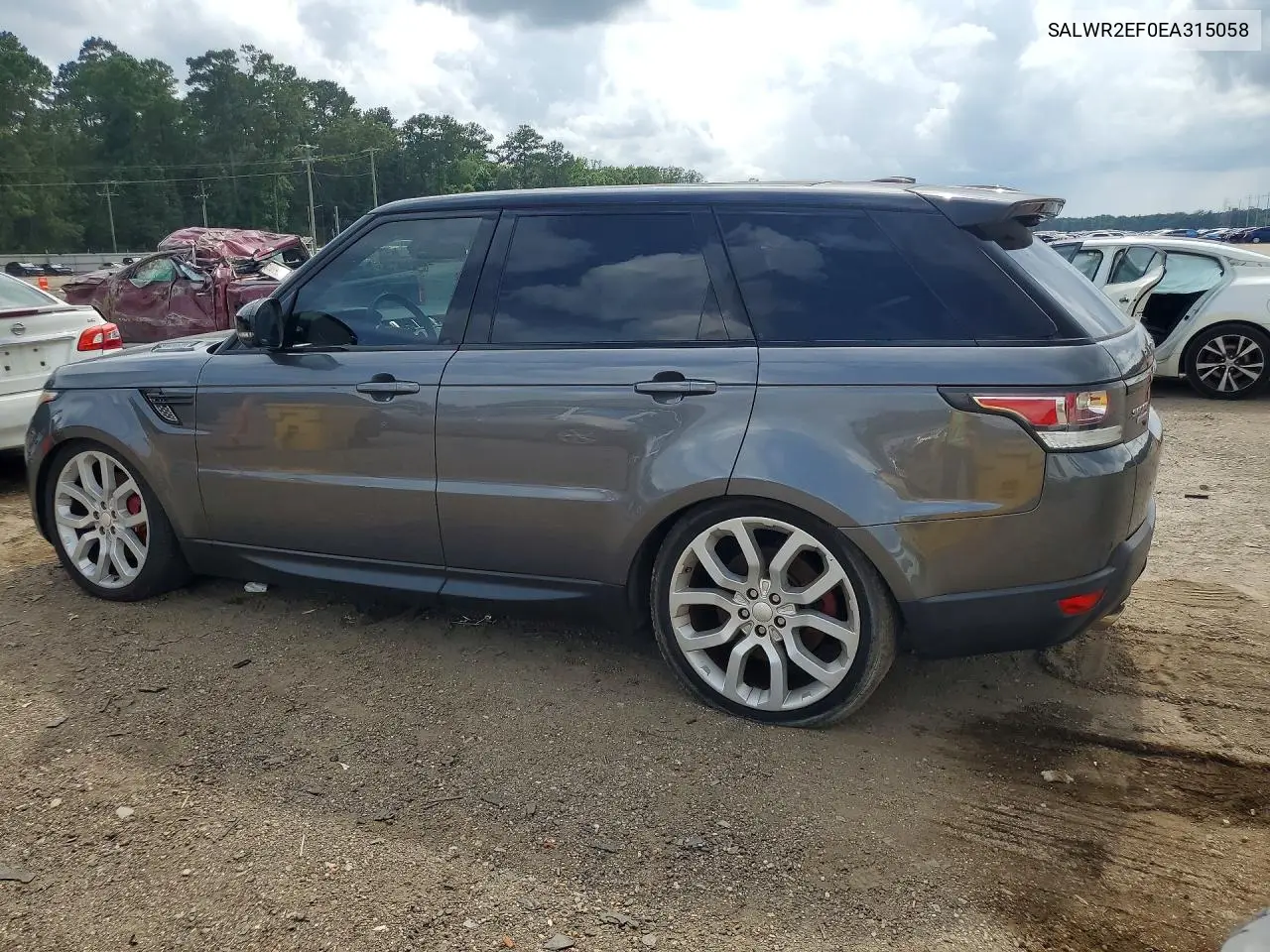 2014 Land Rover Range Rover Sport Sc VIN: SALWR2EF0EA315058 Lot: 56622776
