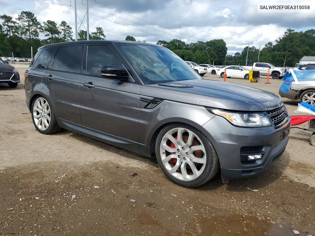 2014 Land Rover Range Rover Sport Sc VIN: SALWR2EF0EA315058 Lot: 56622776