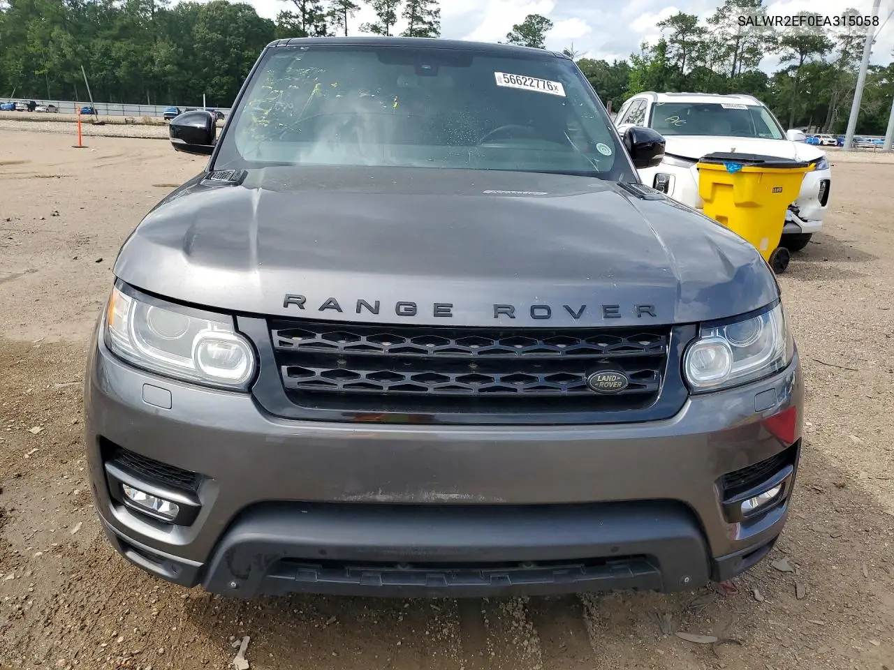 2014 Land Rover Range Rover Sport Sc VIN: SALWR2EF0EA315058 Lot: 56622776