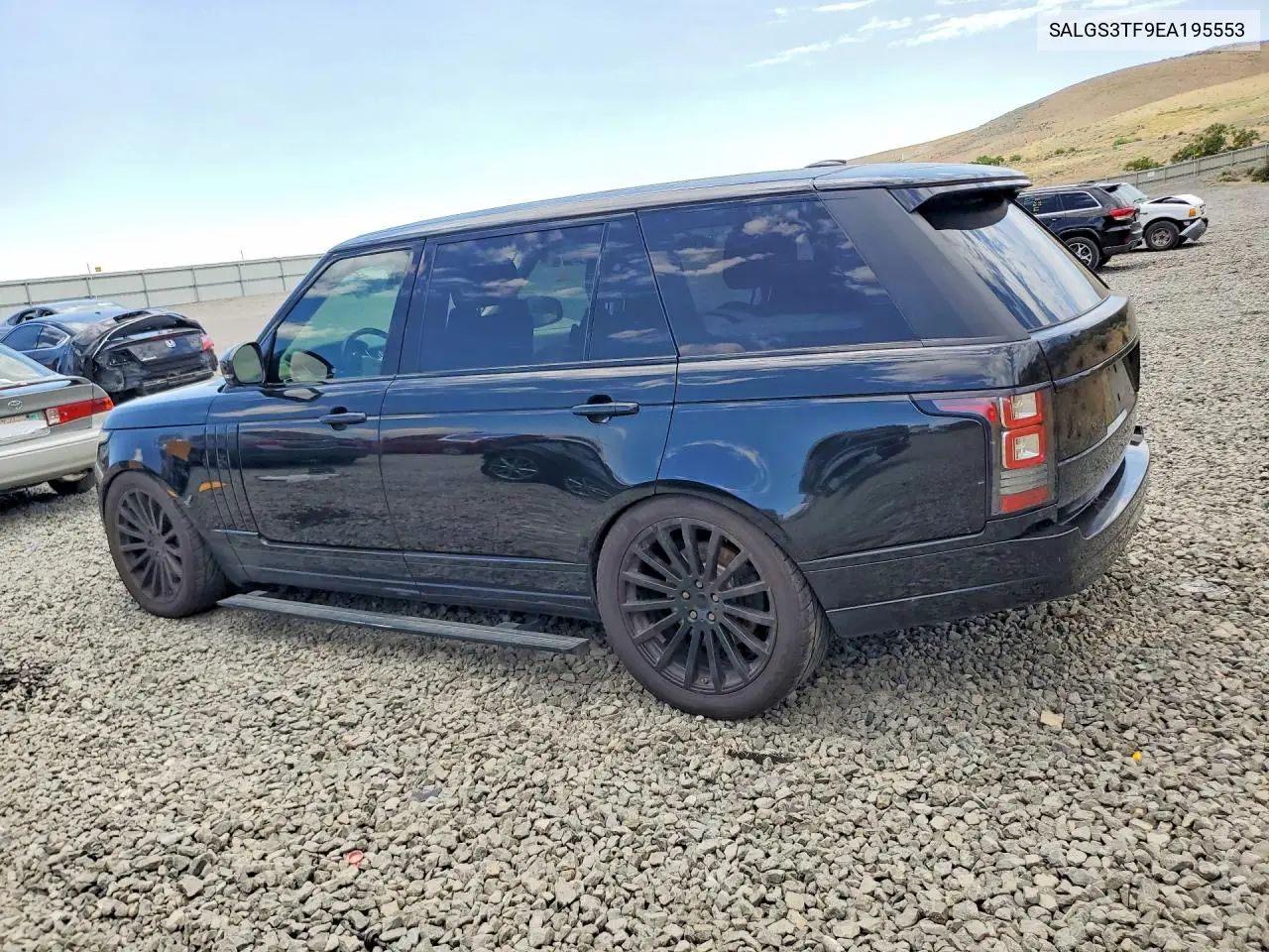 2014 Land Rover Range Rover Supercharged VIN: SALGS3TF9EA195553 Lot: 57566246