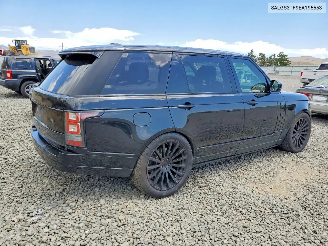 2014 Land Rover Range Rover Supercharged VIN: SALGS3TF9EA195553 Lot: 57566246