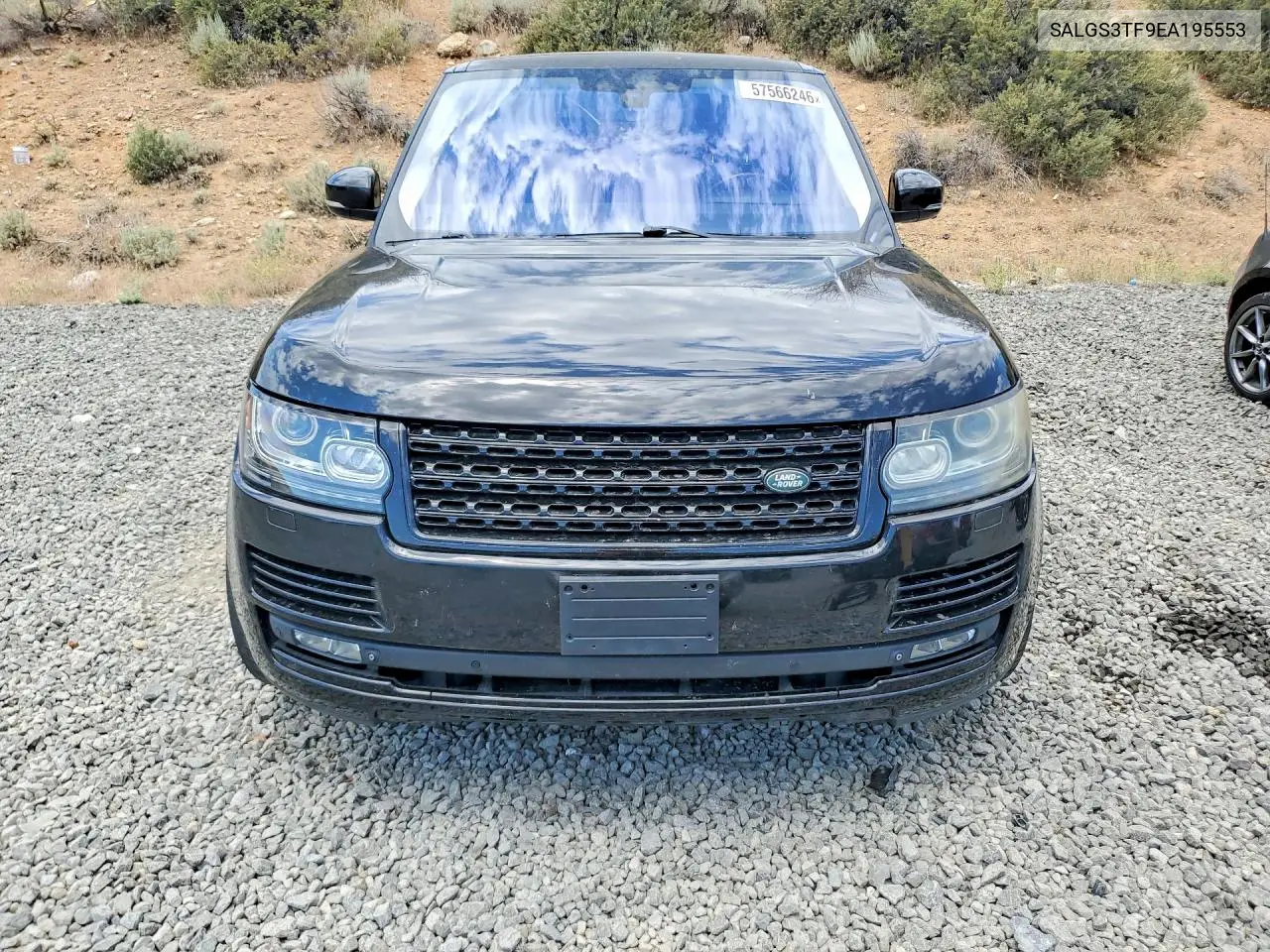 2014 Land Rover Range Rover Supercharged VIN: SALGS3TF9EA195553 Lot: 57566246