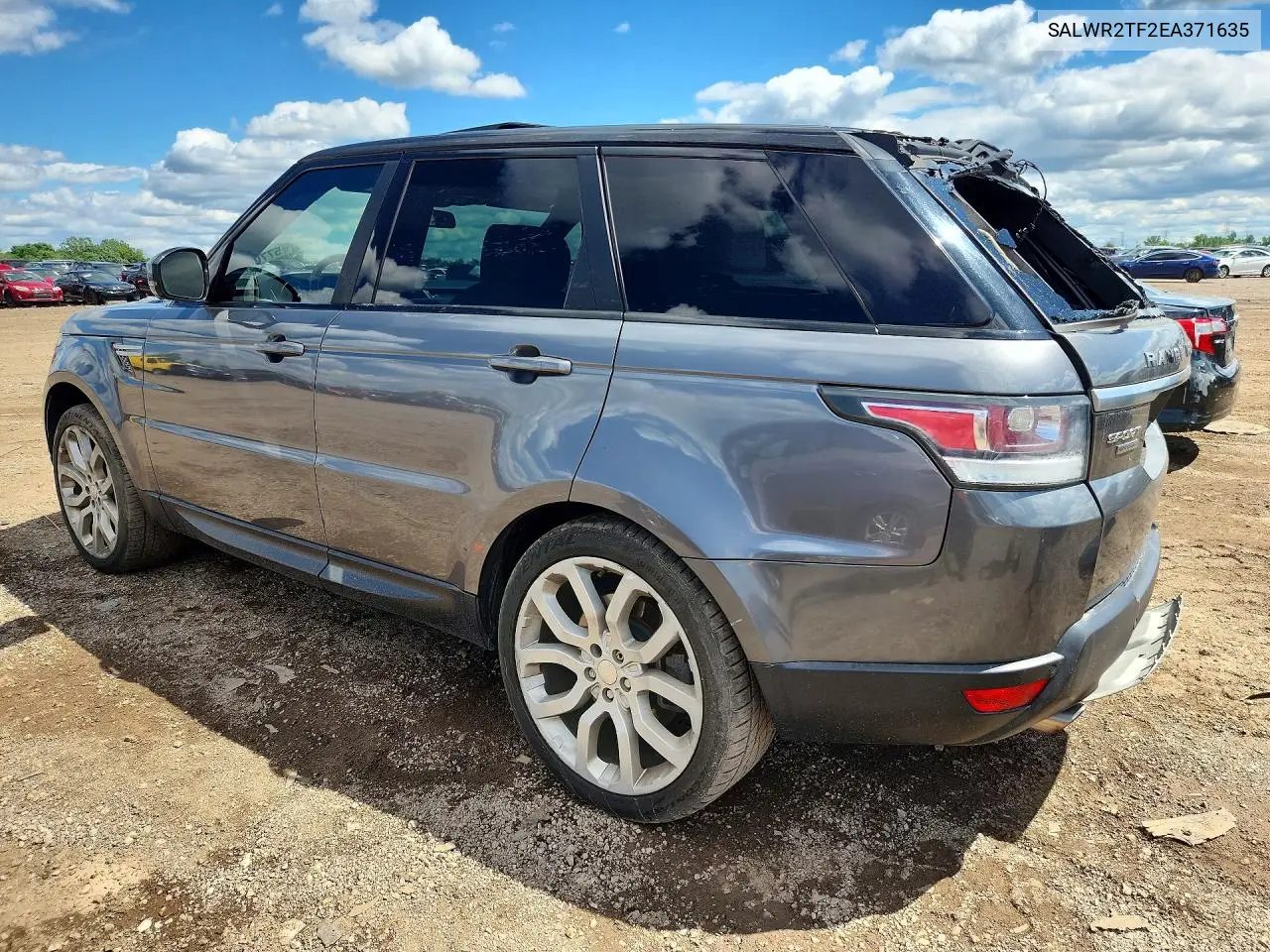 2014 Land Rover Range Rover Sport Sc VIN: SALWR2TF2EA371635 Lot: 57708406