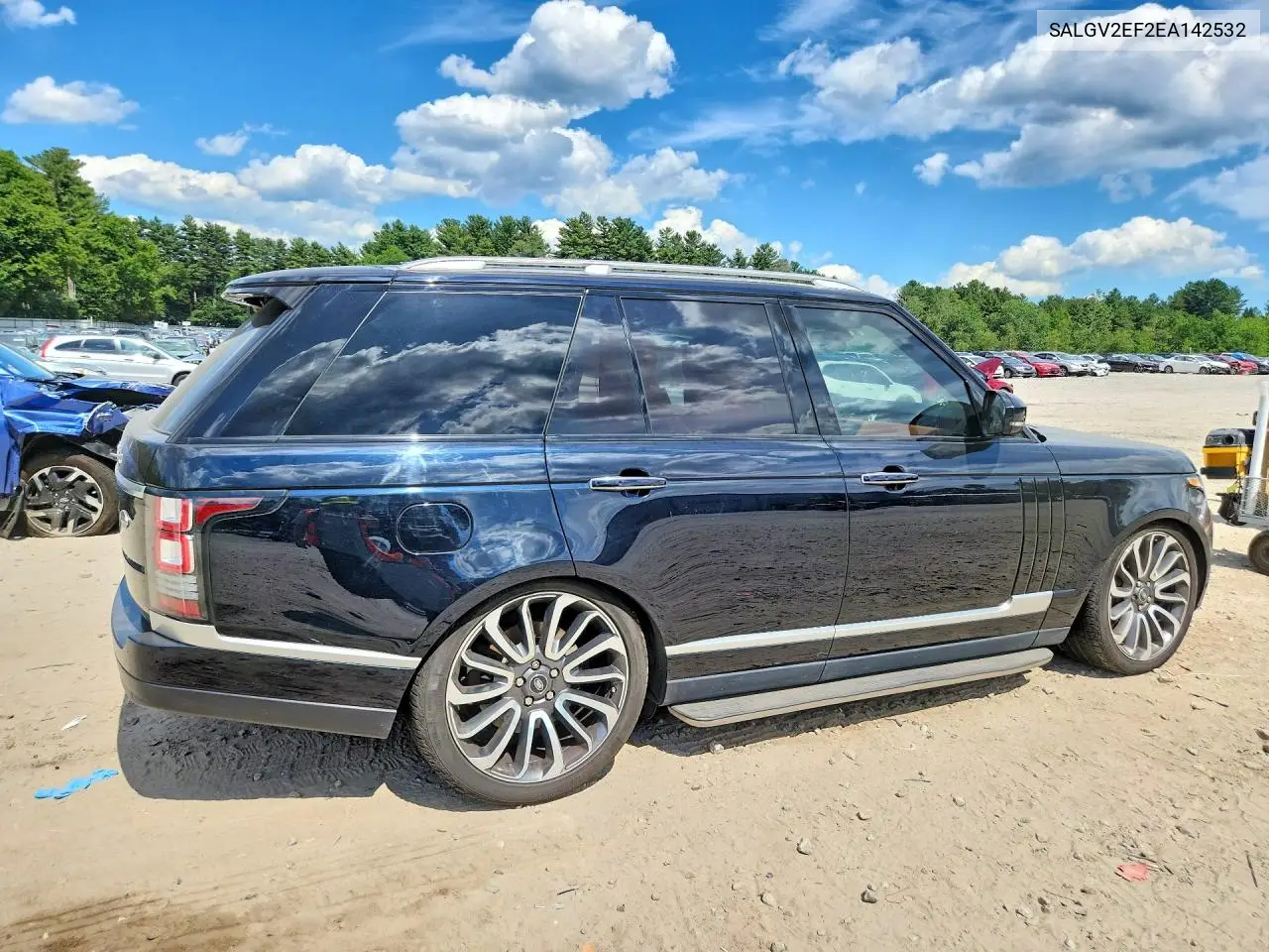 2014 Land Rover Range Rover Autobiography VIN: SALGV2EF2EA142532 Lot: 57947176