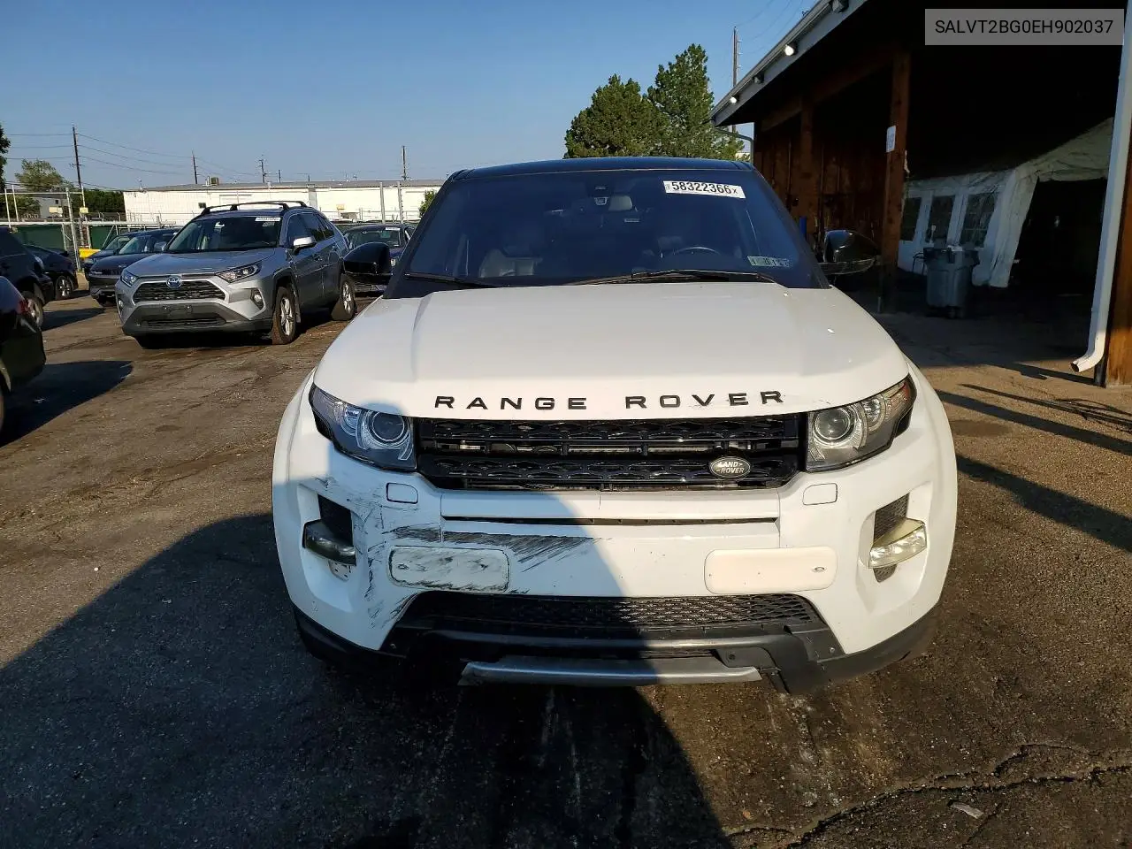 2014 Land Rover Range Rover Evoque Dynamic Premium VIN: SALVT2BG0EH902037 Lot: 58322366