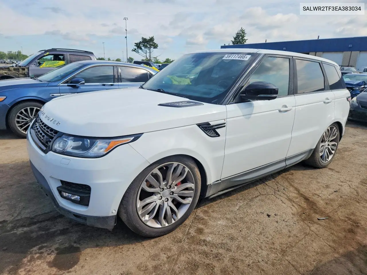 2014 Land Rover Range Rover Sport Sc VIN: SALWR2TF3EA383034 Lot: 59117466
