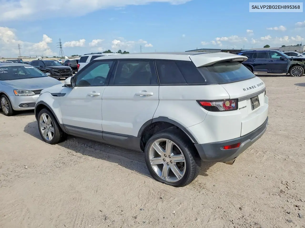 2014 Land Rover Range Rover Evoque Pure Plus VIN: SALVP2BG2EH895368 Lot: 59338196