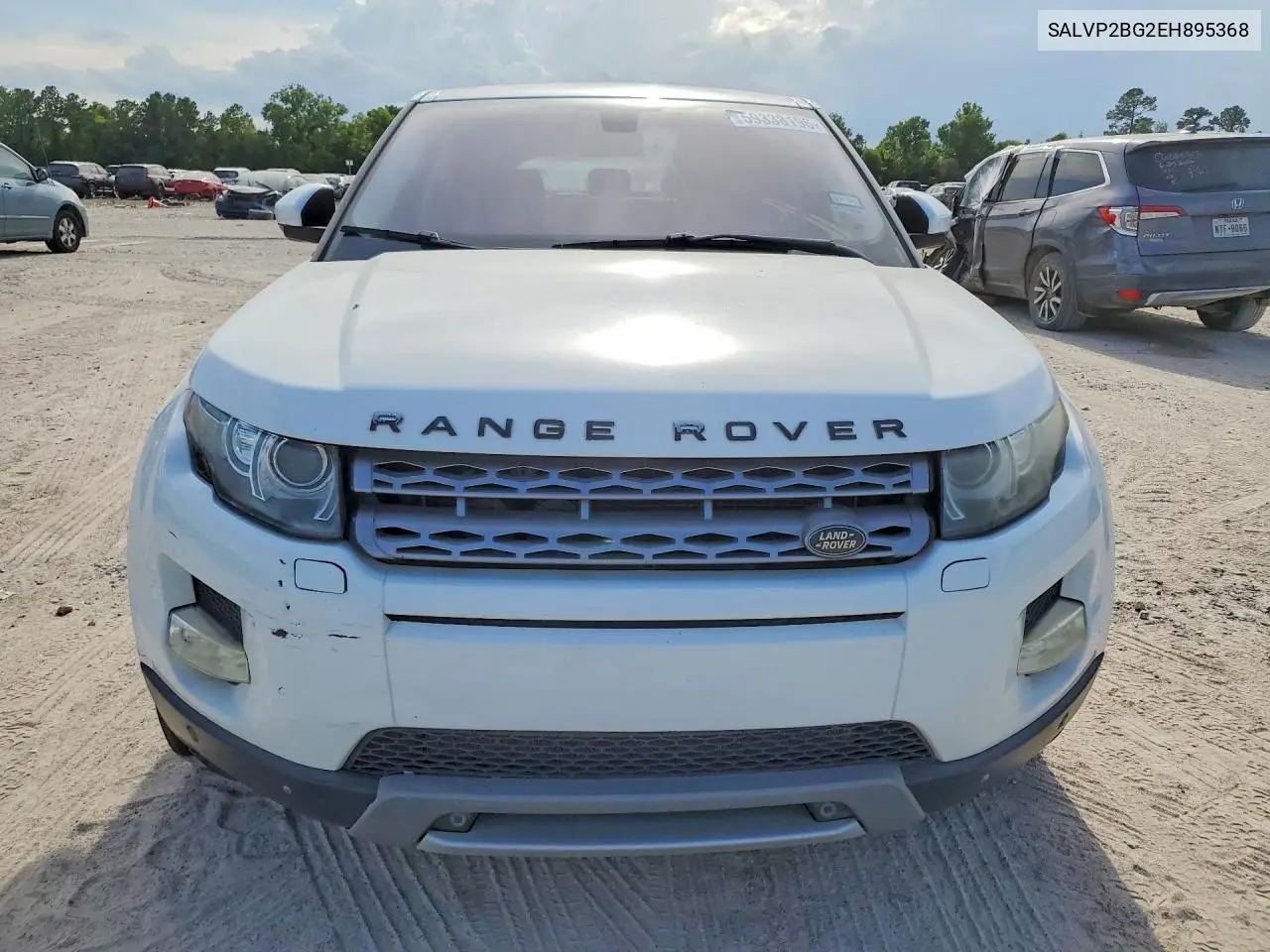 2014 Land Rover Range Rover Evoque Pure Plus VIN: SALVP2BG2EH895368 Lot: 59338196
