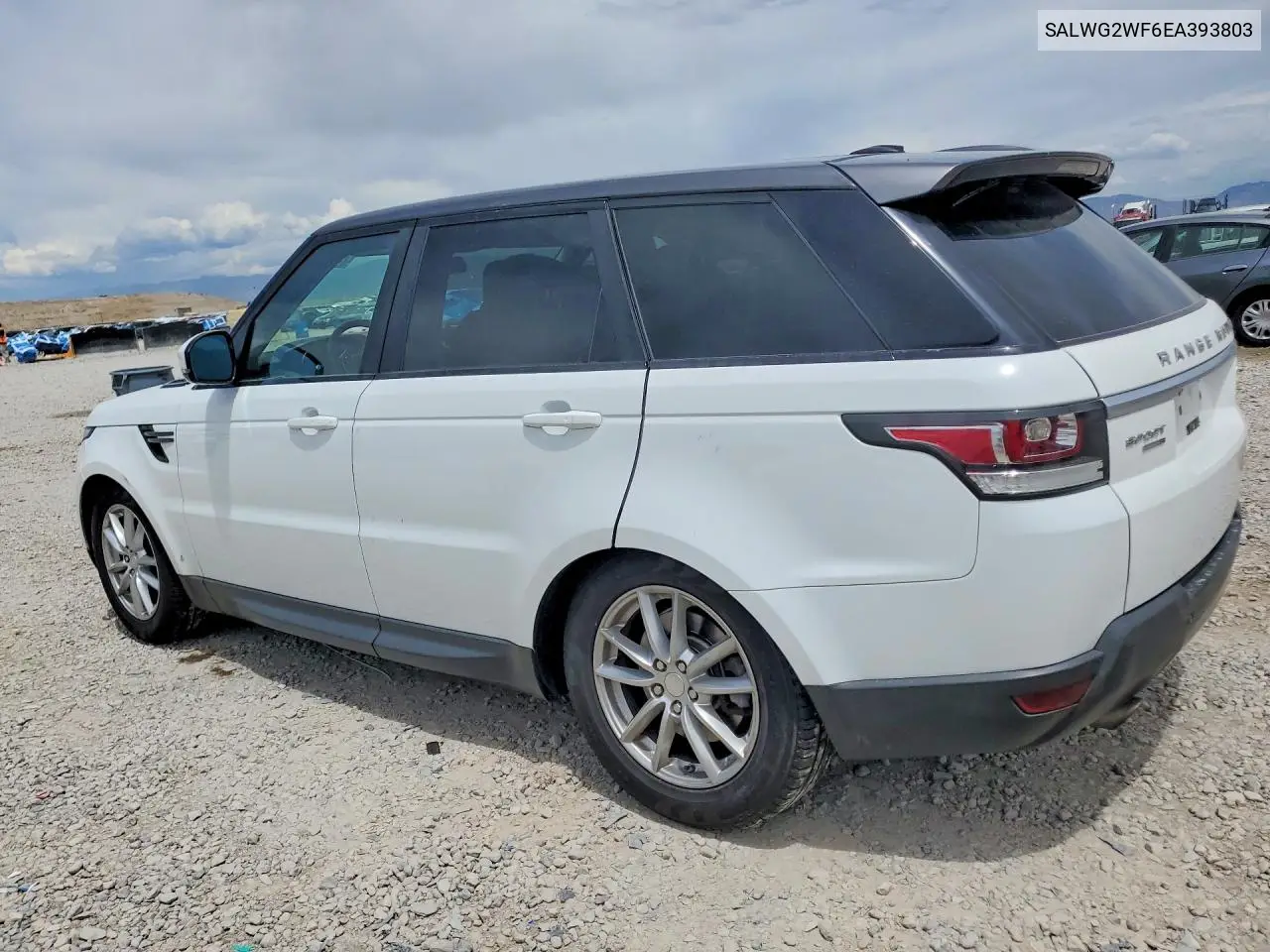2014 Land Rover Range Rover Sport Se VIN: SALWG2WF6EA393803 Lot: 59368996