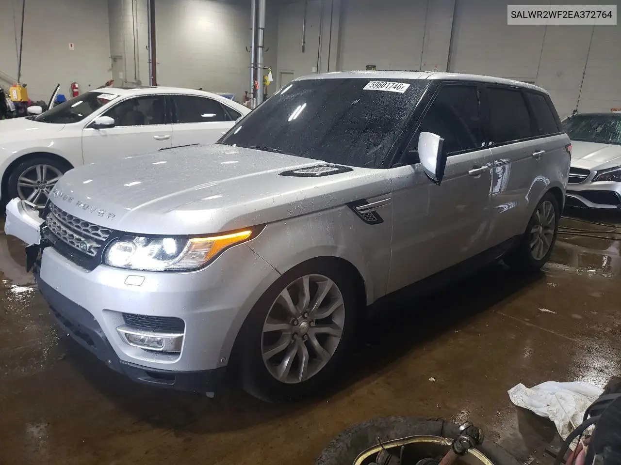 2014 Land Rover Range Rover Sport Hse VIN: SALWR2WF2EA372764 Lot: 59601746